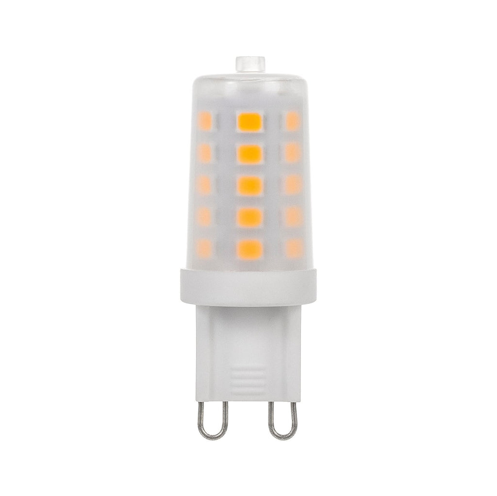 LED-pære G9 3W 2700K 280lm klar dimbar fra Lindby forfra