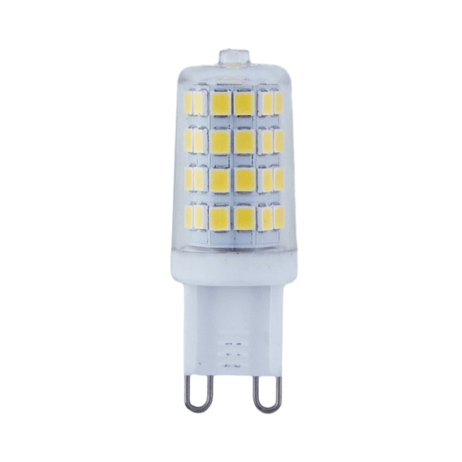 LED-pære G9 3W 4000K nøytralhvit klar 350 lm fra Lindby, forfra