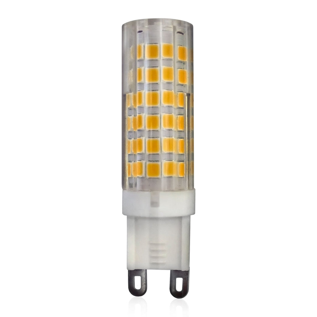 LED-pære G9 4,5W 3000K 470lm klar dimbar Schuller Valencia forfra