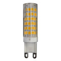 LED-pære G9 6W 3000K varmhvit klar 550 lm Schuller Valencia forfra