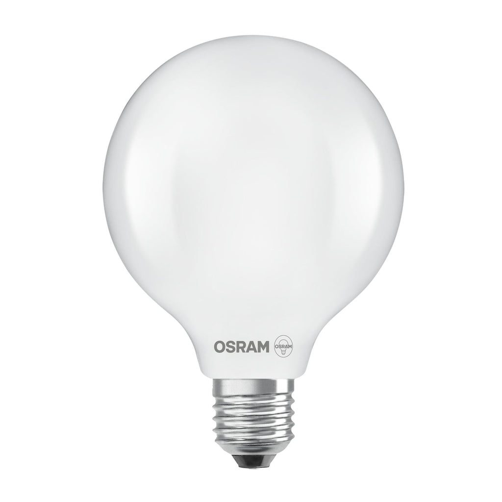 LED-pære Globe G95 E27 5W 1055lm 4000K matt OSRAM forfra
