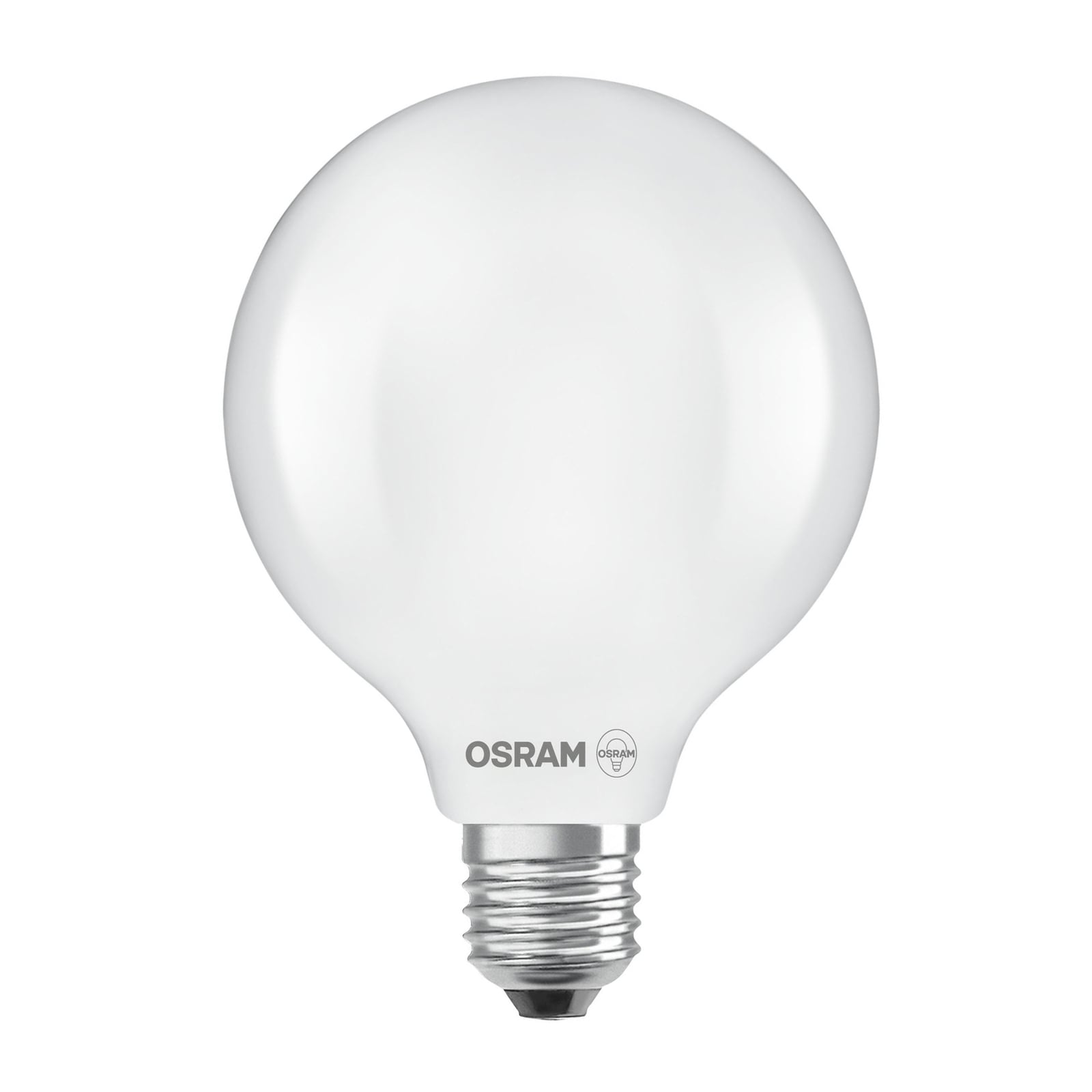 LED-pære Globe G95 E27 5W 1055lm 4000K matt OSRAM forfra