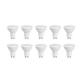 LED-pære GU10 2,2W 2700K 350lm varmhvit 10-pk forfra