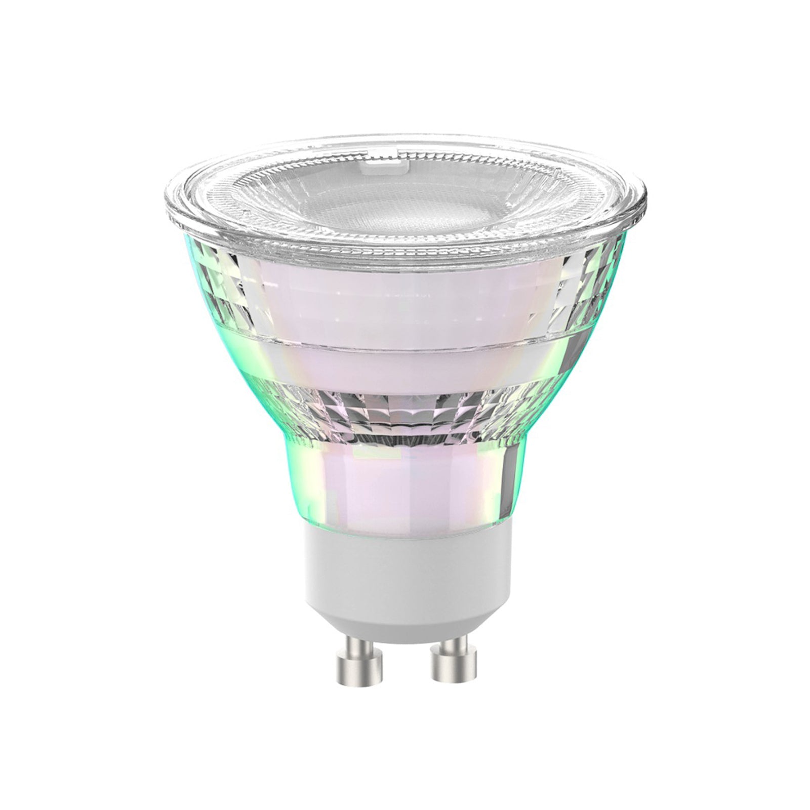 LED-pære GU10 2,5W 2700K 450lm klar 2-pakning bakside