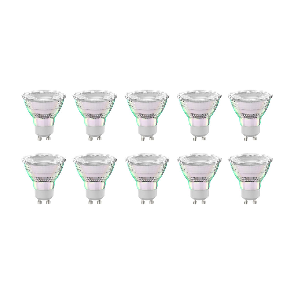 LED-pære GU10 4,7W 2700K 850lm glass 10-pakning - Arcchio forfra