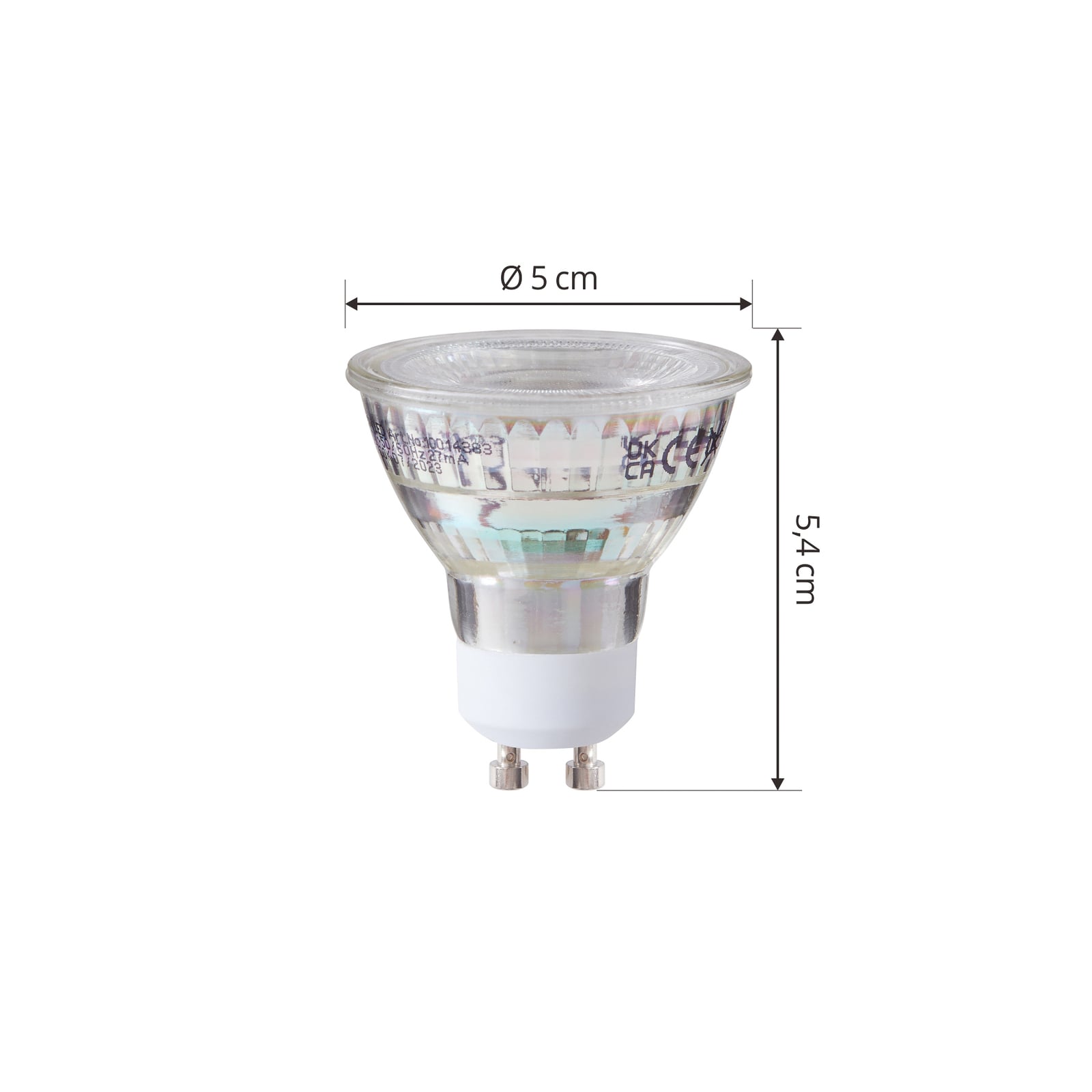 Nærbilde av LED-pære GU10 reflektor 2,5W 2700K klar 450 lm - Arcchio
