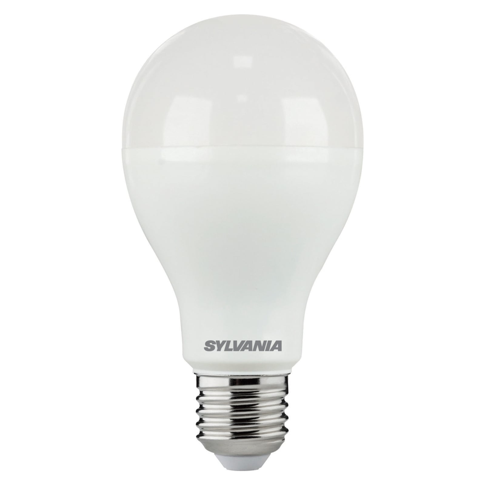 LED-pære ToLEDo E27 20W opal 6500K kaldhvit fra Sylvania sett forfra