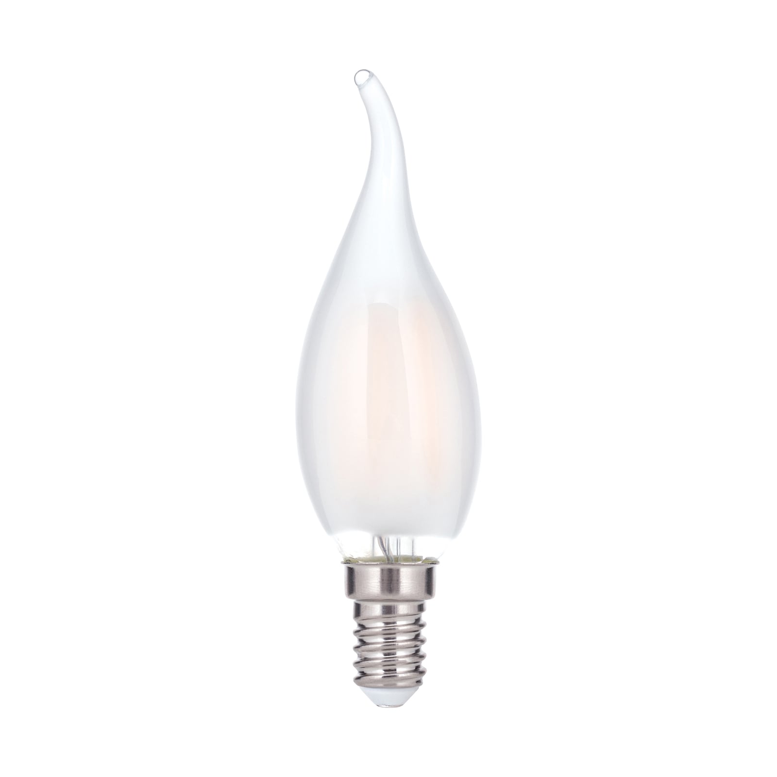 LED-pære vindstøtlys E14 4,5W 2700K matt dimbar - ORION bakside