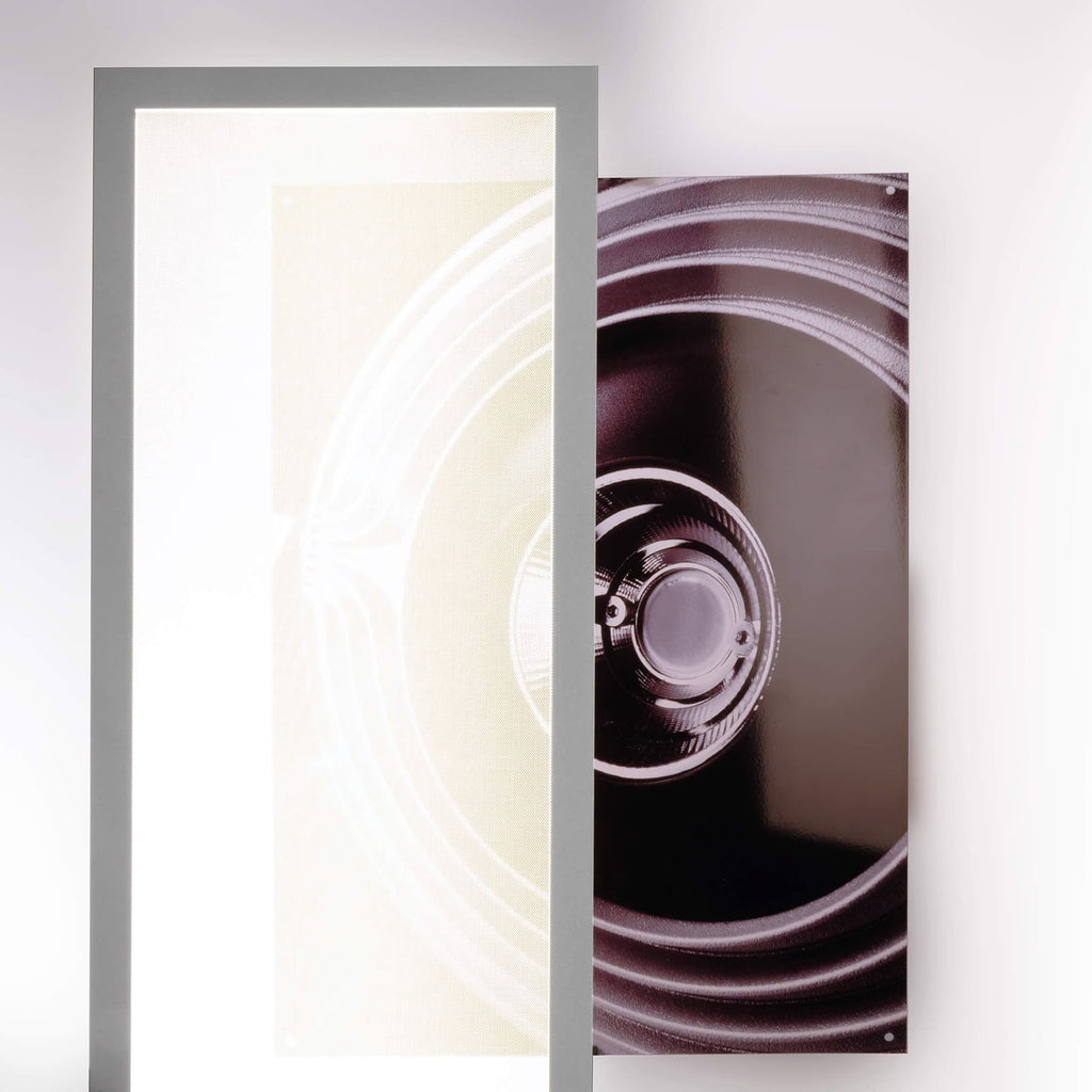 LED pendellampe 3422 rektangulær dimbar aluminium 120 cm 50W sideprofil
