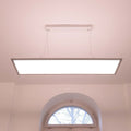 LED pendellampe 3422 rektangulær dimbar hvit 120 cm 50W forfra