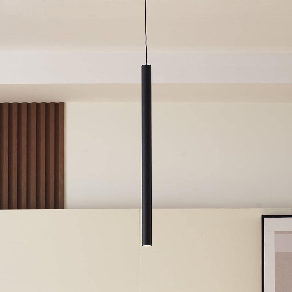 LED-pendellampe 48V Lumaro svart 55 cm dimbar CCT forfra