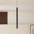 LED-pendellampe 48V Lumaro svart 55 cm dimbar CCT forfra