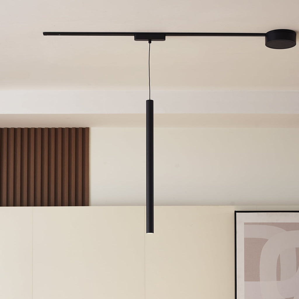 LED-pendellampe 48V Lumaro svart 55 cm dimbar CCT bakside