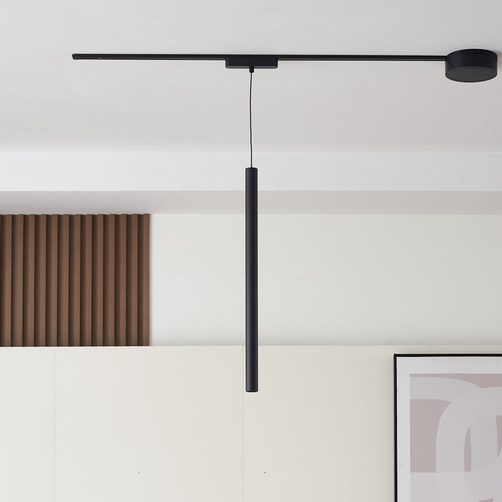 LED-pendellampe 48V Lumaro svart 55 cm dimbar CCT detalj