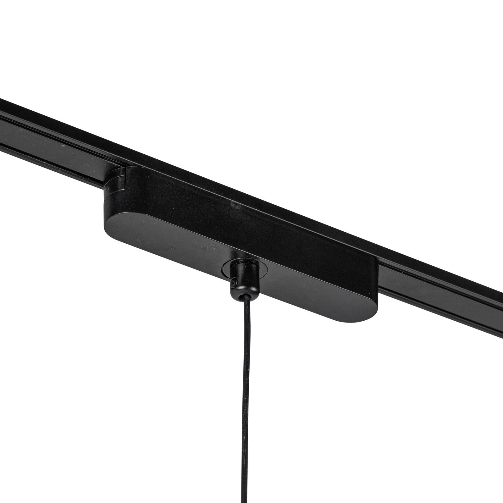 LED-pendellampe 48V Lumaro svart 55 cm dimbar CCT monteringsdetalj