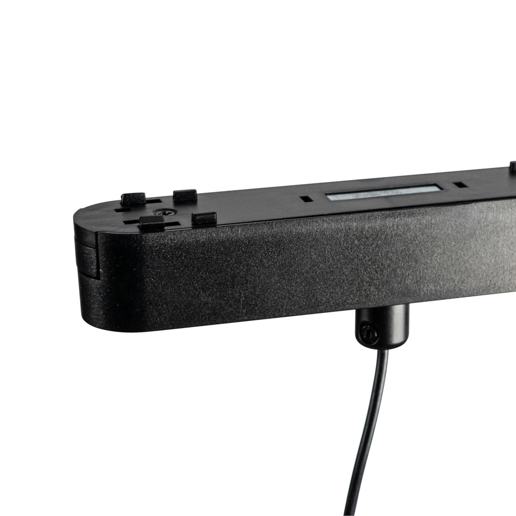 LED-pendellampe 48V Lumaro svart 55 cm dimbar CCT i bruk