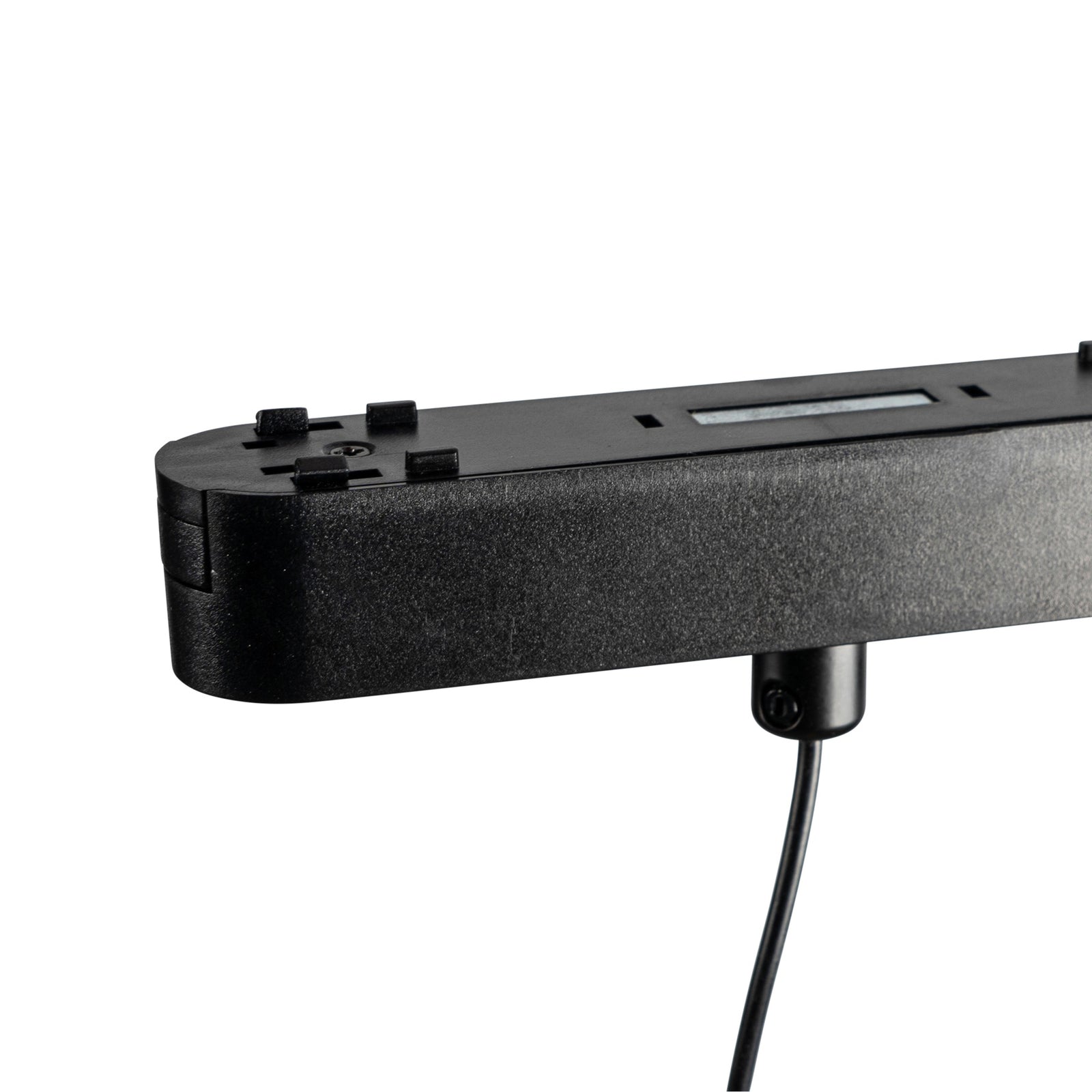 LED-pendellampe 48V Lumaro svart 55 cm dimbar CCT i bruk