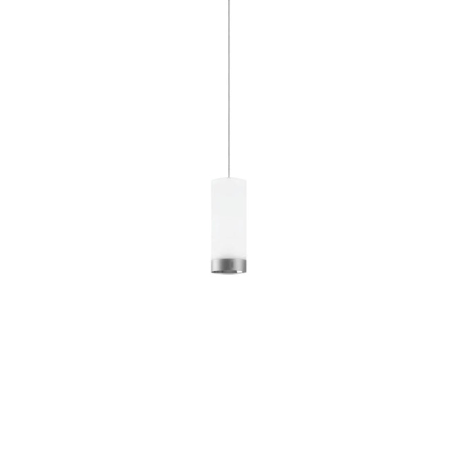 LED pendellampe A20-P166 akrylglass Ø16,6 cm varmhvit forfra