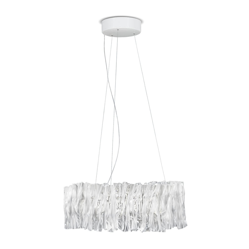 LED pendellampe Accordéon dimbar hvit Ø57 cm 51W detalj