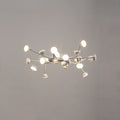 LED pendellampe Adn 24-lys rund Ø66 cm hvit matt forfra