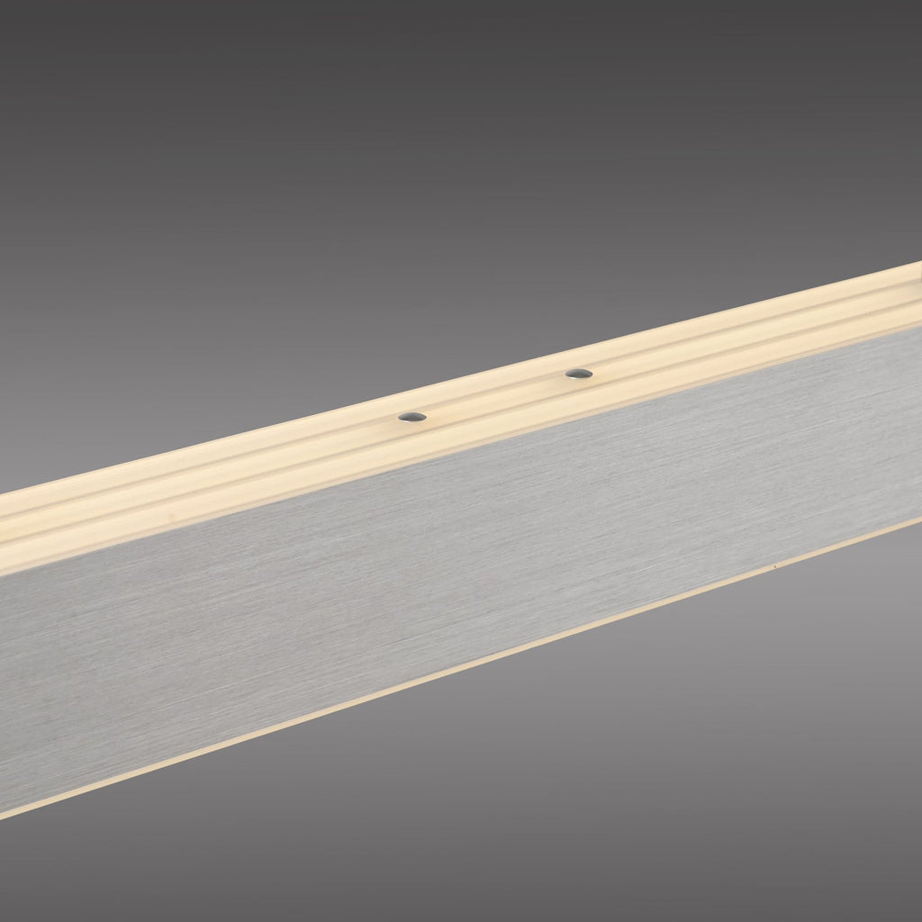 Nærbilde av touchdimmer på LED pendellampe Adriana aluminium dimbar CCT 160 cm