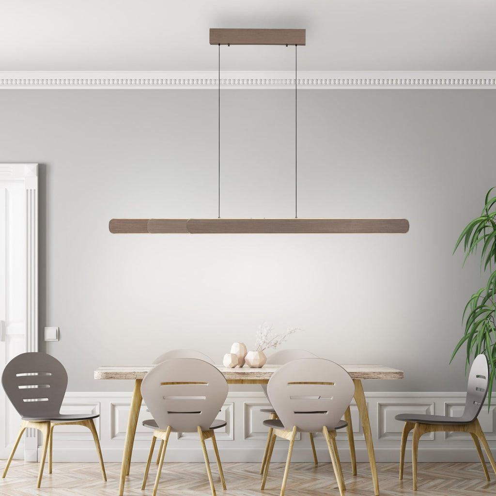 LED pendellampe Adriana brun 160 cm CCT dimbar bakside