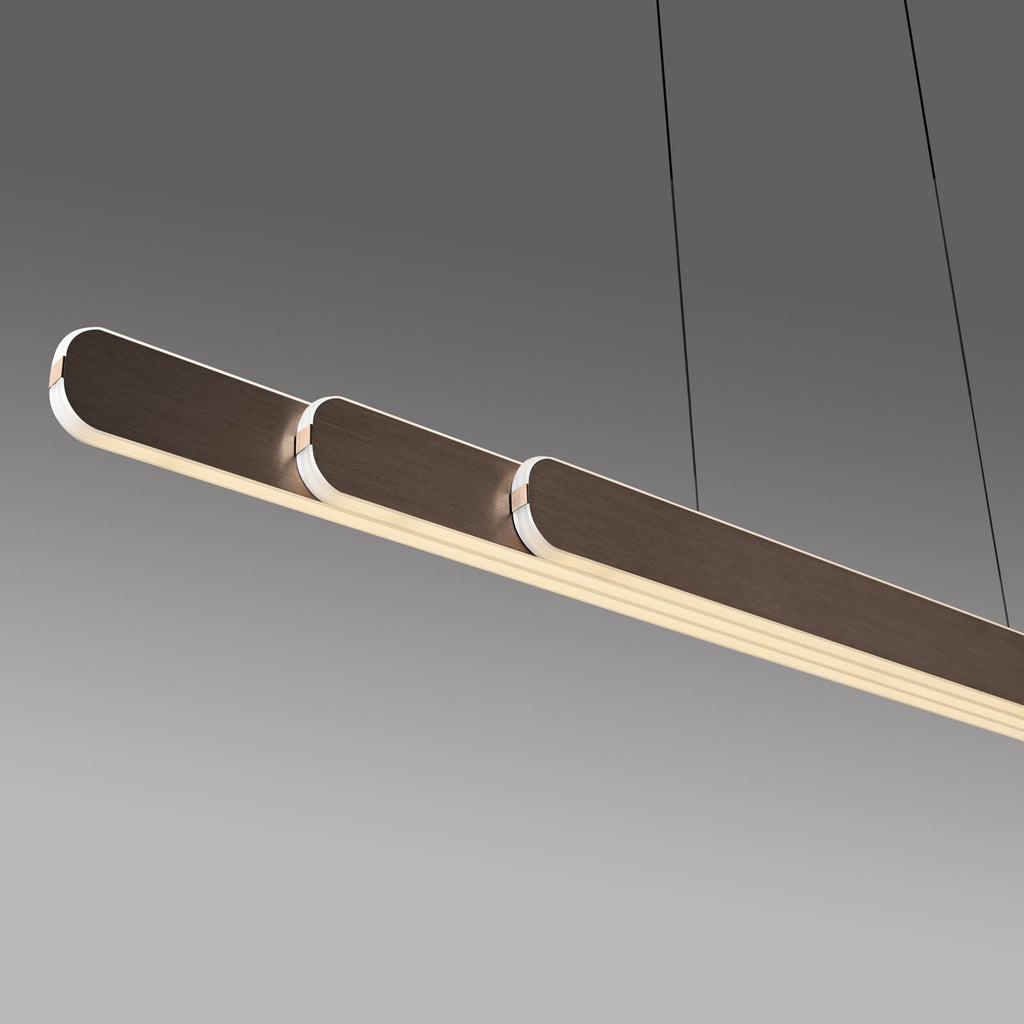 LED pendellampe Adriana brun 160 cm CCT dimbar - Paul Neuhaus