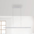 LED pendellampe Adriana Square alu CCT dimbar 179 cm forfra