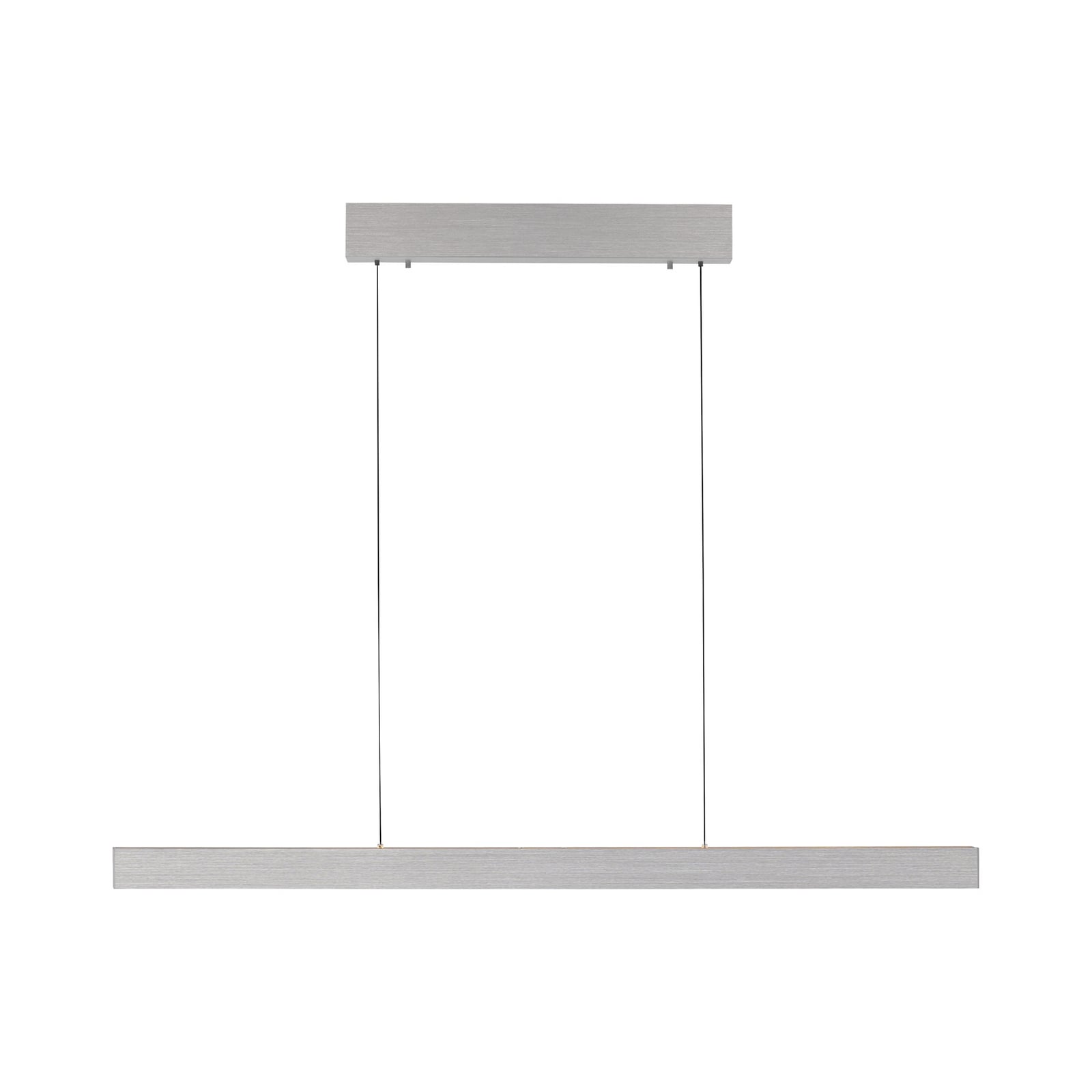 LED pendellampe Adriana Square montert over spisebordet