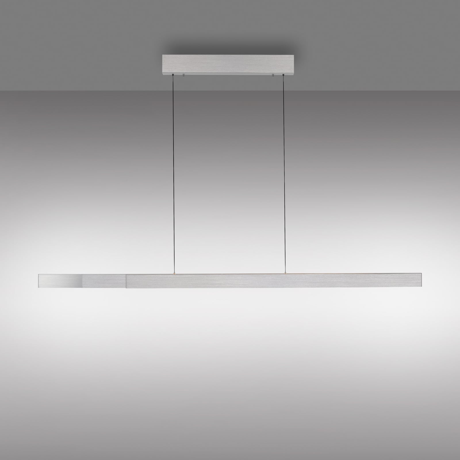 LED pendellampe Adriana Square nærbilde av lys