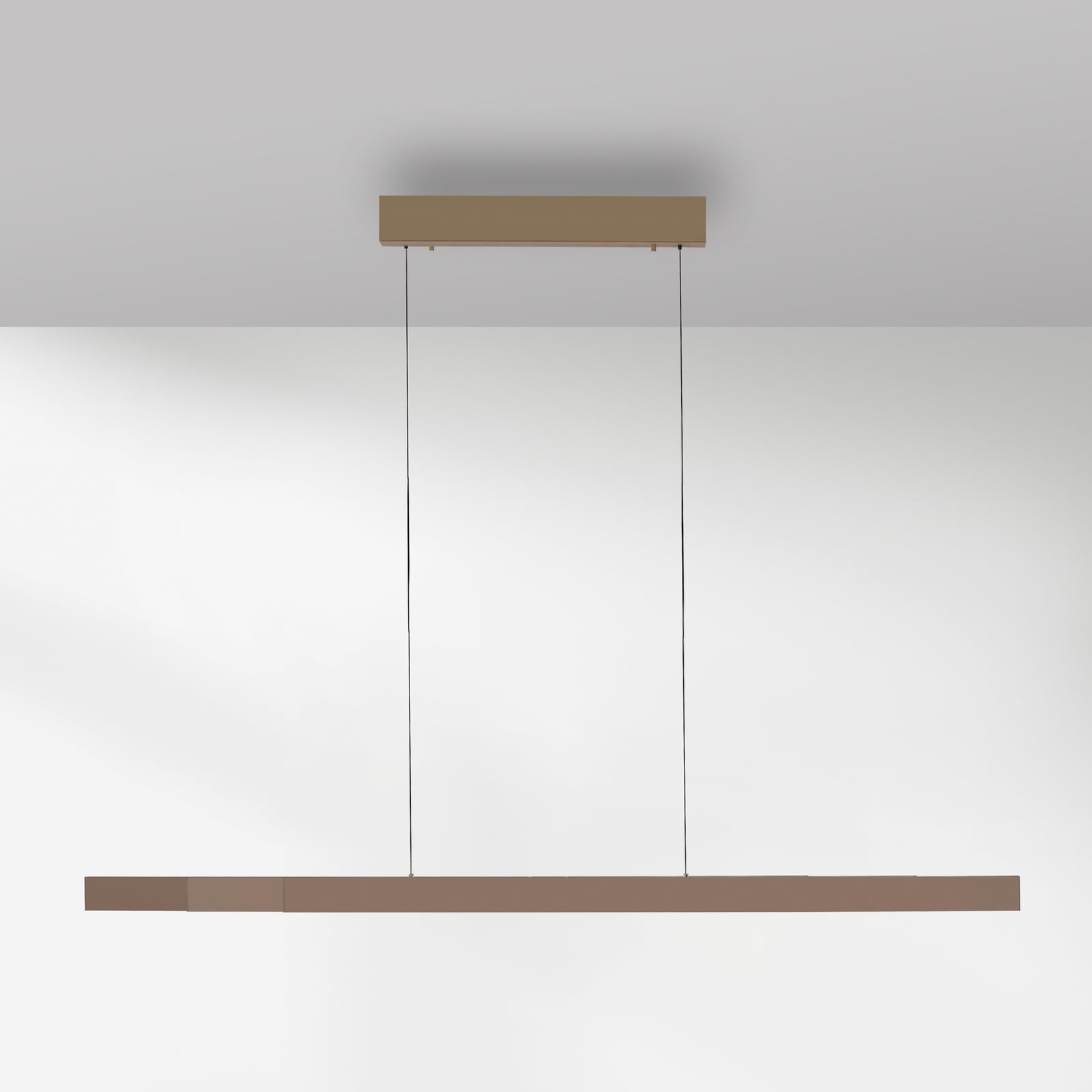 LED pendellampe Adriana Square bronse forfra