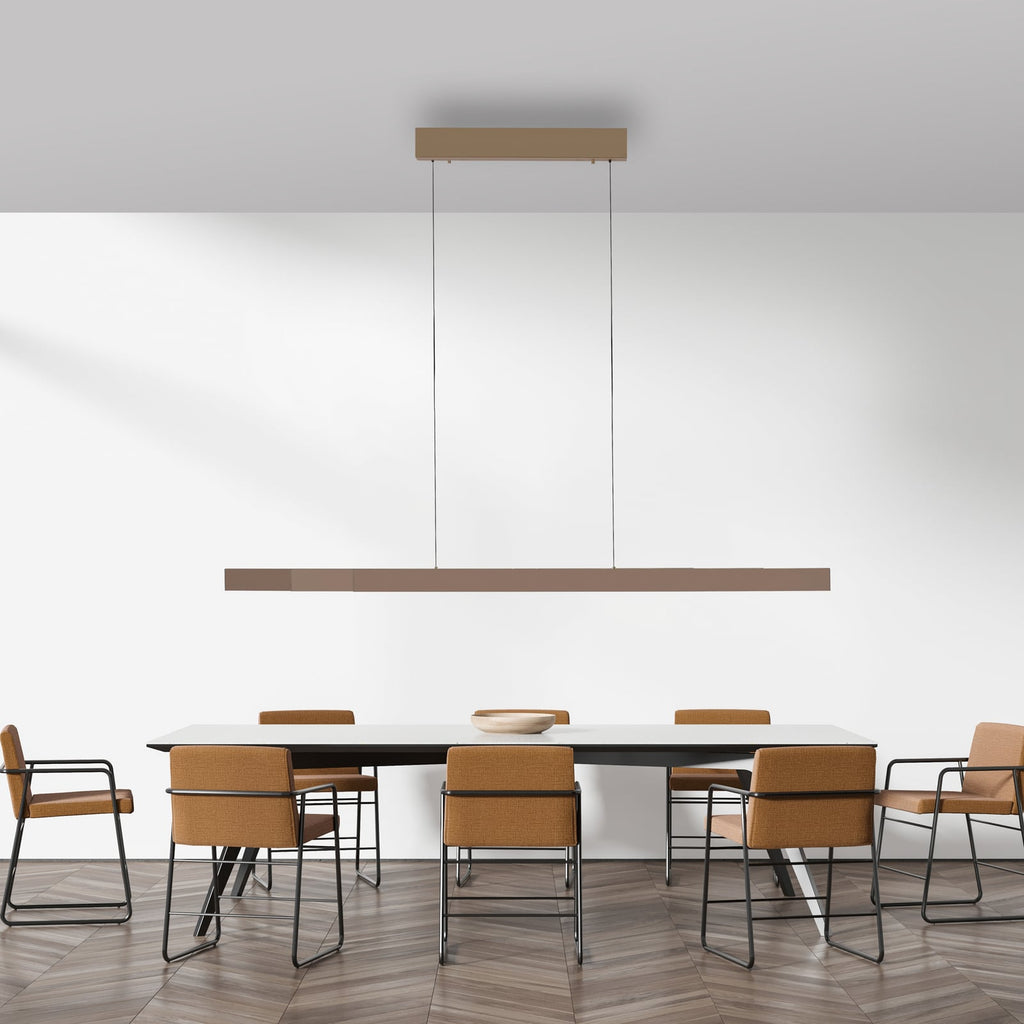 LED pendellampe Adriana Square bronse bakside