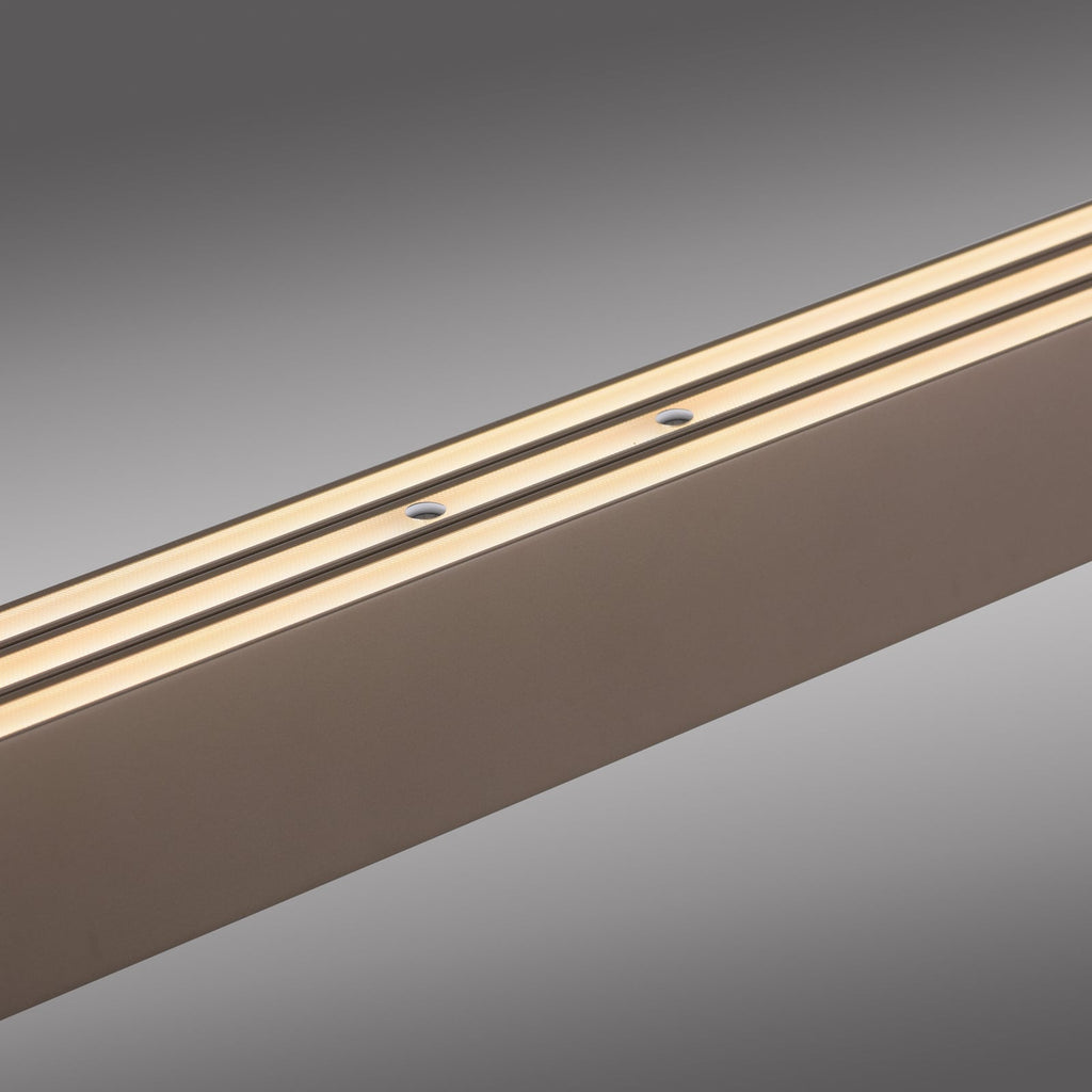 LED pendellampe Adriana Square bronse justerbar høyde