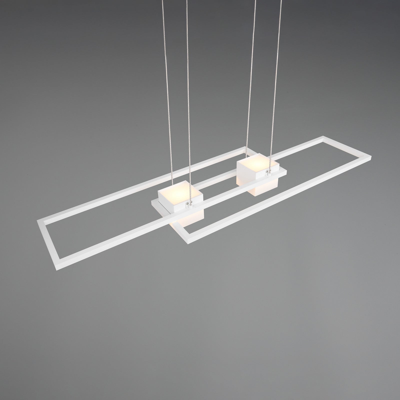 LED pendellampe Albany CCT dimbar hvit 100x28 cm fjernkontroll nærbilde