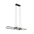 LED pendellampe Albany svart matt 100x28 cm forfra