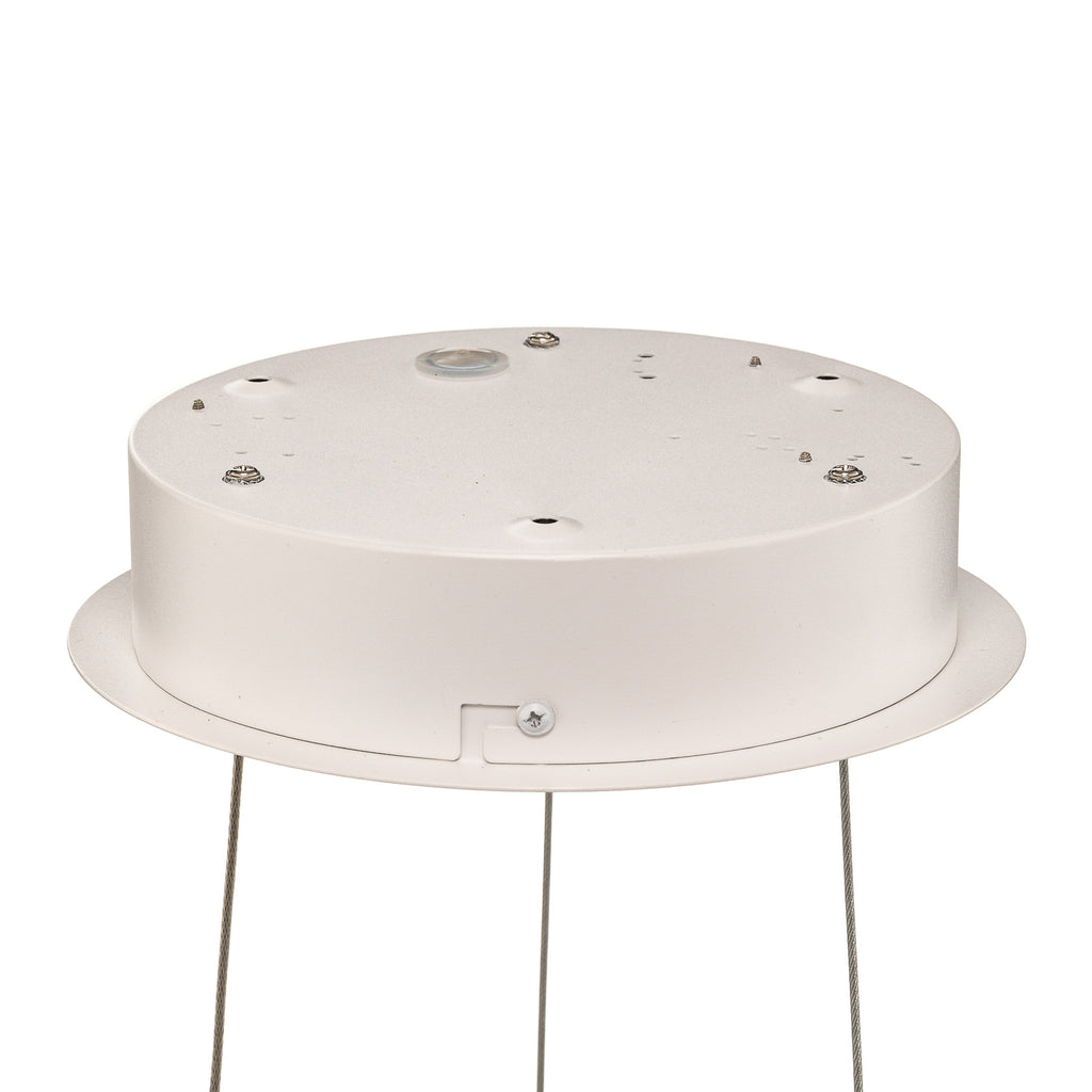 LED pendellampe Albiona hvit dimbar sideprofil