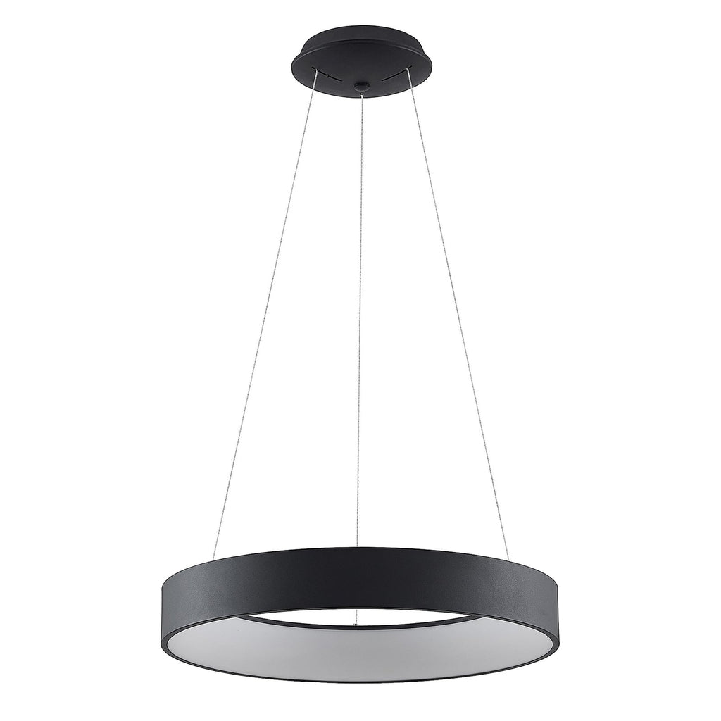 LED pendellampe Aleksi dimbar svart montert