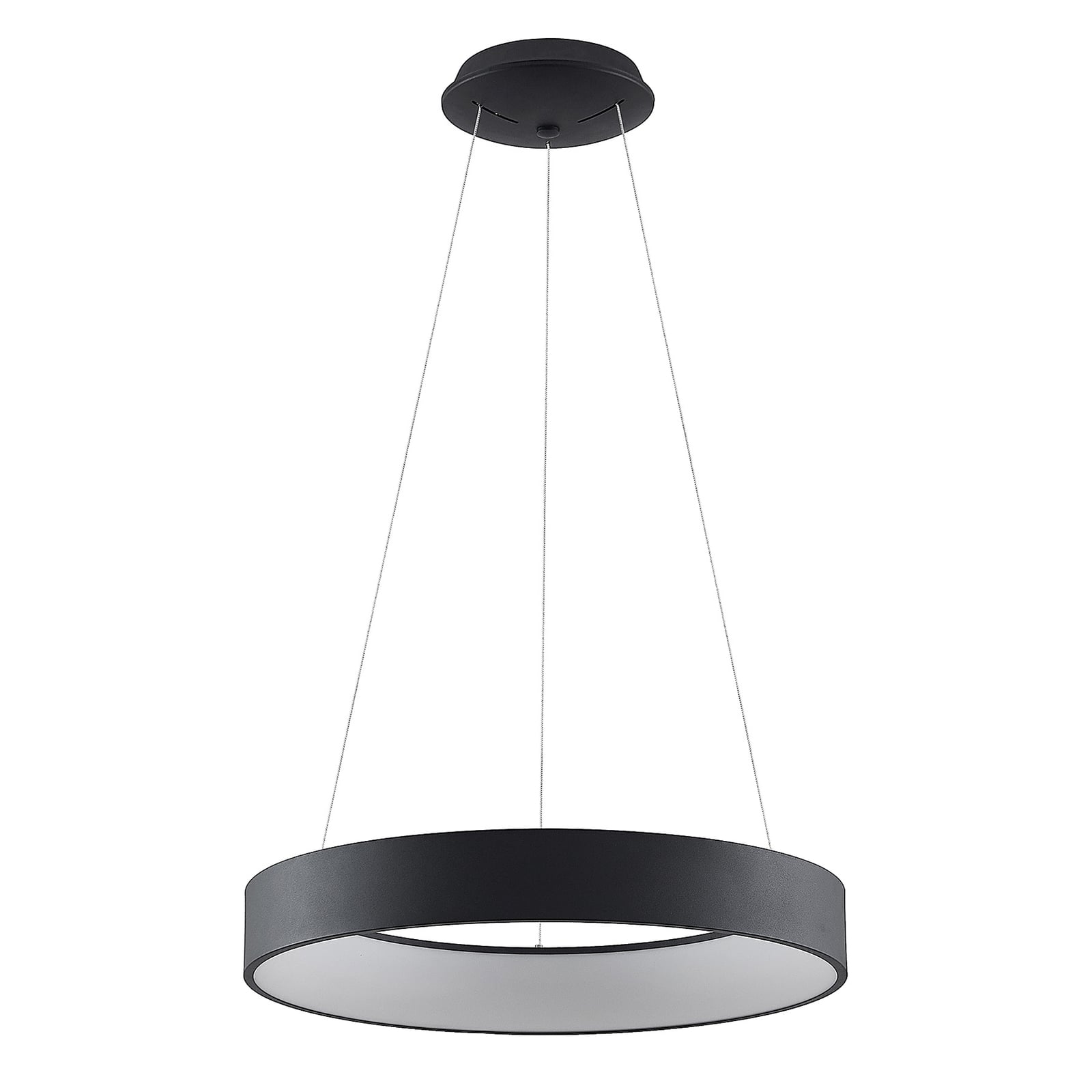 LED pendellampe Aleksi dimbar svart montert