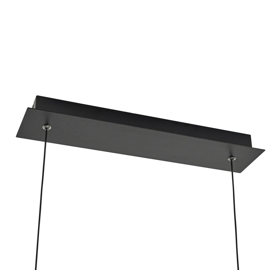 LED pendellampe Alevia dimbar CCT svart/gull 100 cm oppheng