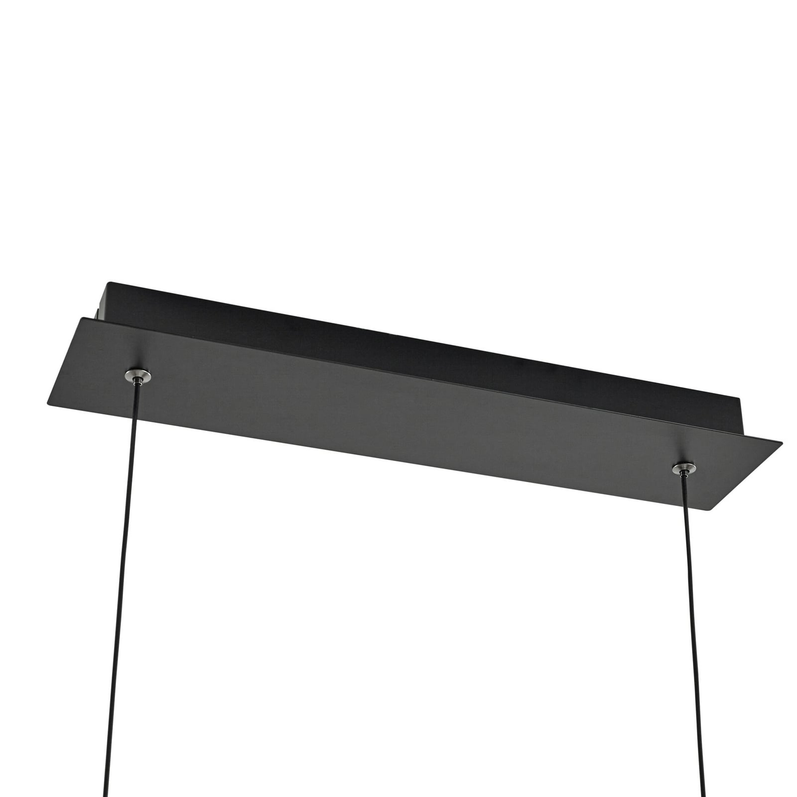 LED pendellampe Alevia dimbar CCT svart/gull 100 cm oppheng