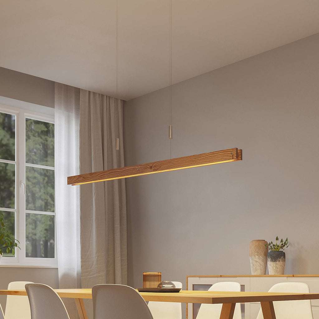 LED pendellampe Alimara tre dimbar 138 cm varmhvit bakside