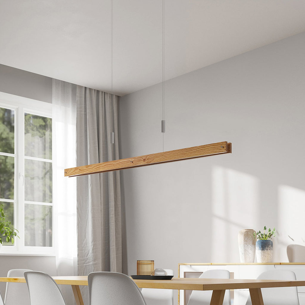 LED pendellampe Alimara tre dimbar 138 cm varmhvit detalj