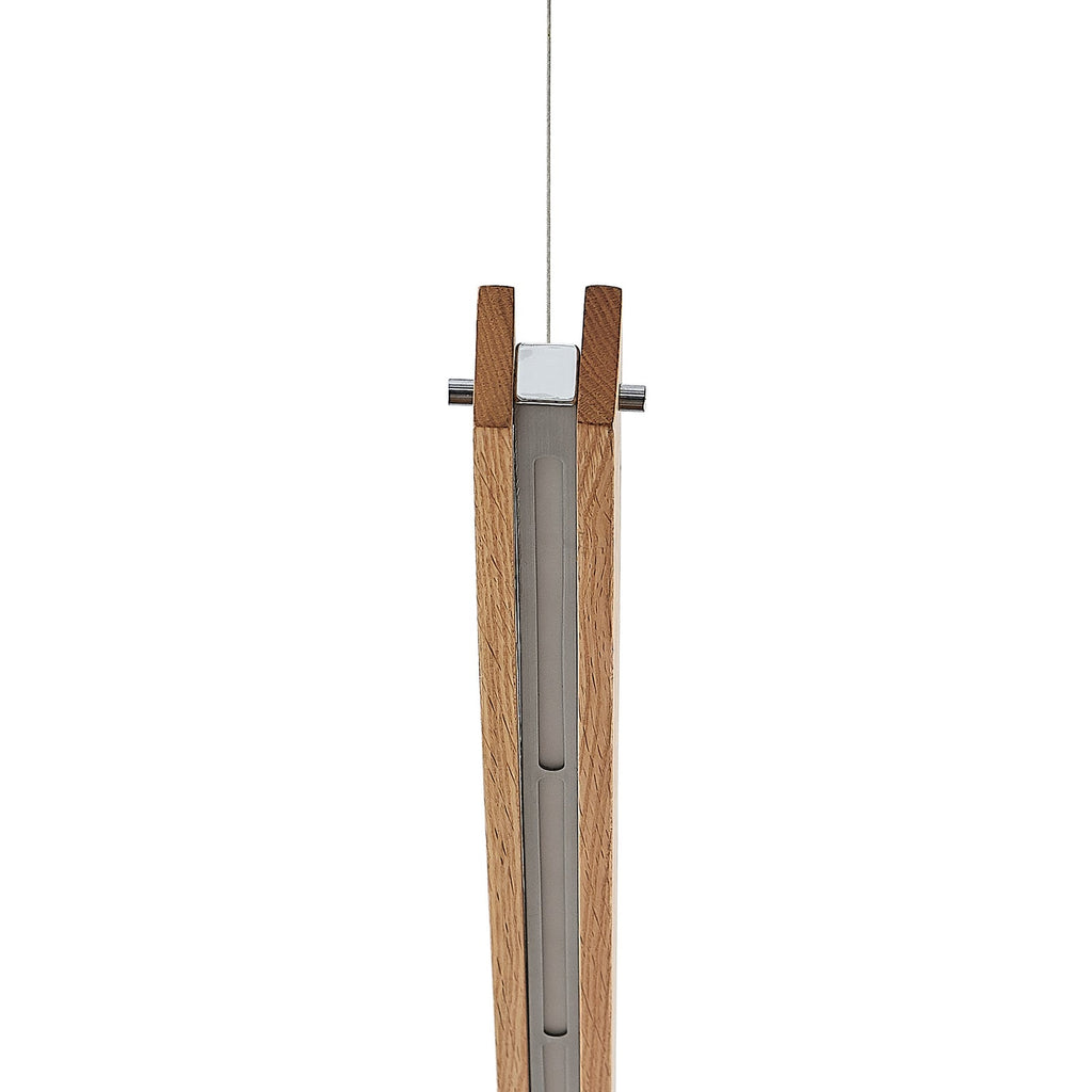 LED pendellampe Alimara tre dimbar 138 cm varmhvit overlys