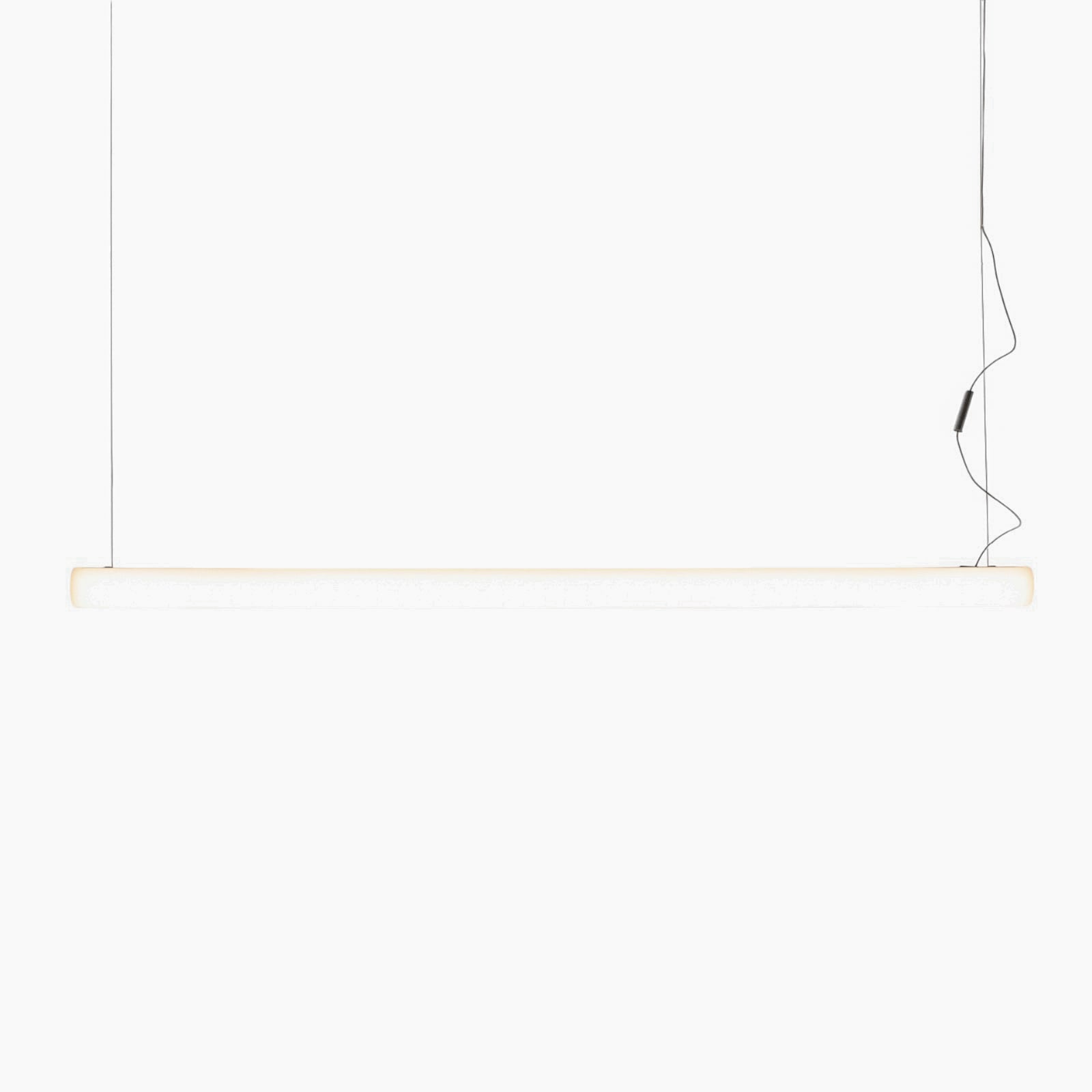 LED pendellampe Alphabet of light linear dimbar 120 cm Artemide forfra