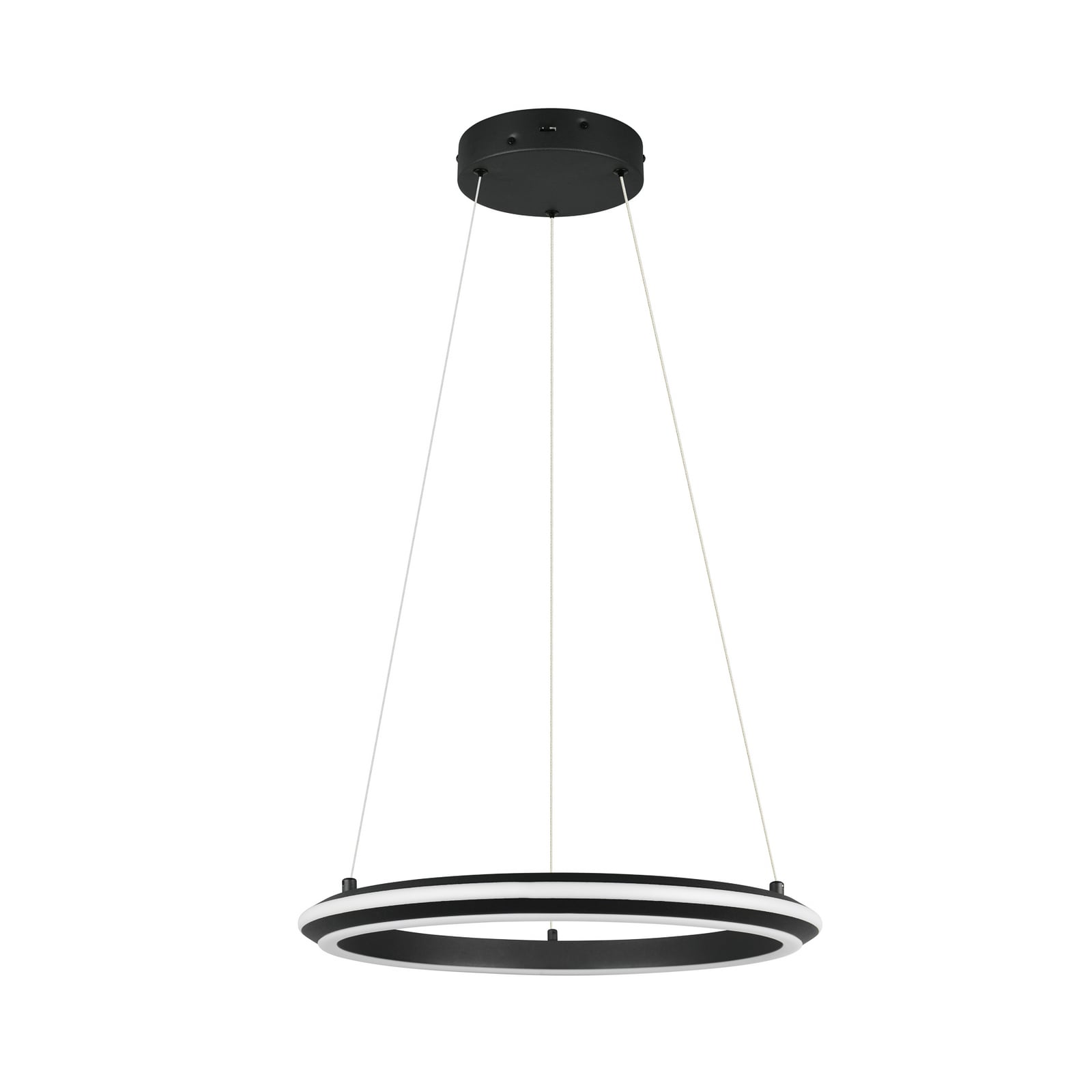 LED pendellampe Amador dimbar CCT svart matt front