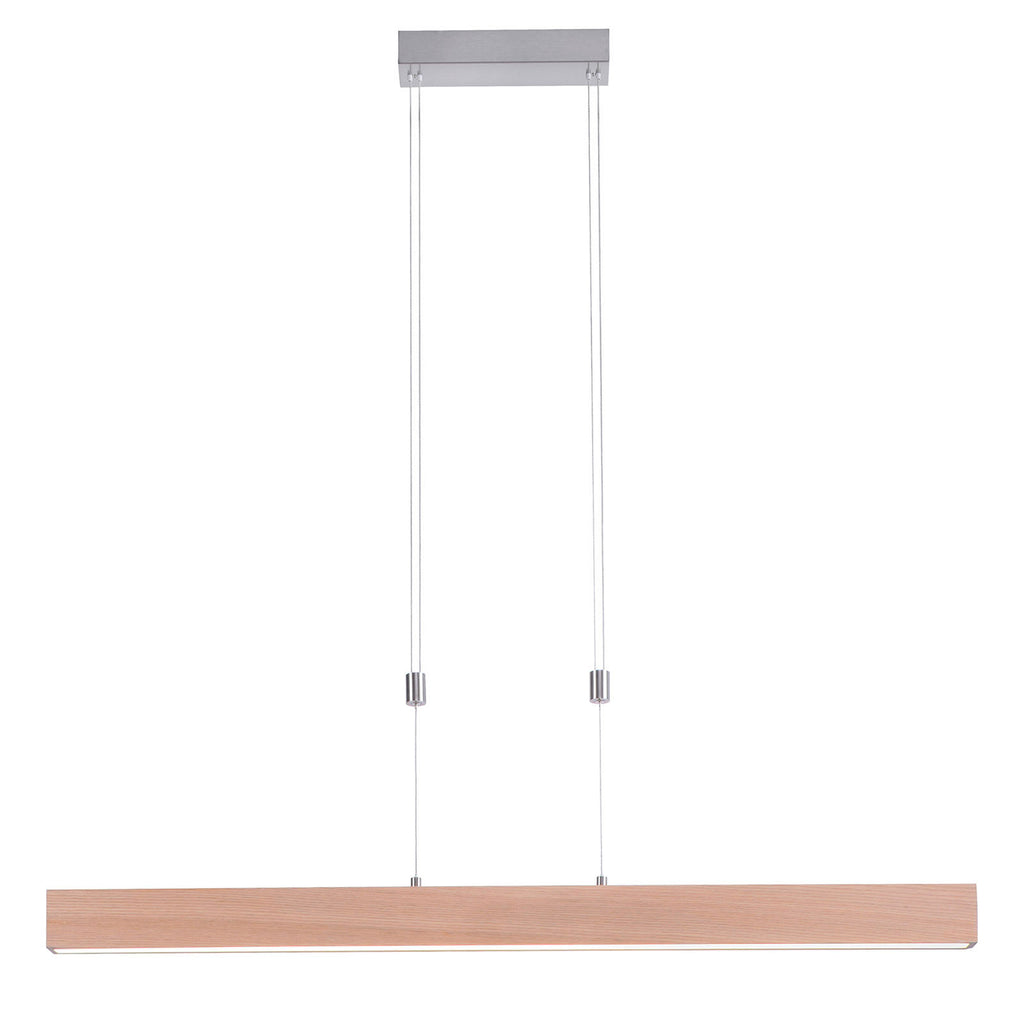 LED pendellampe Amanda dimbar treoptikk 110 cm CCT nærbilde av touchdimmer
