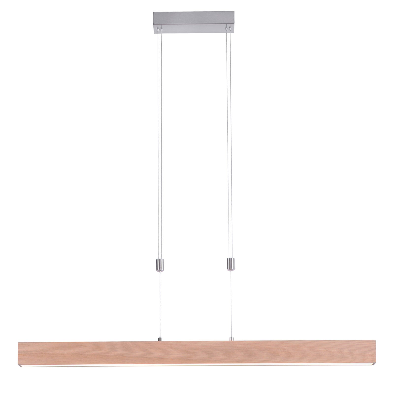 LED pendellampe Amanda dimbar treoptikk 110 cm CCT nærbilde av touchdimmer
