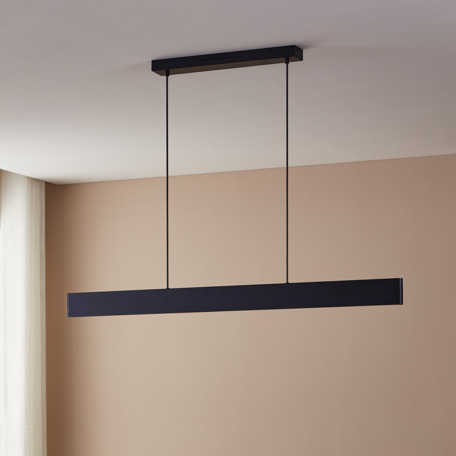 LED pendellampe Andreas-Z CCT RGB ZigBee svart bakside