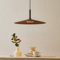 LED pendellampe Aplomb Large betong dimbar Ø45 cm forfra