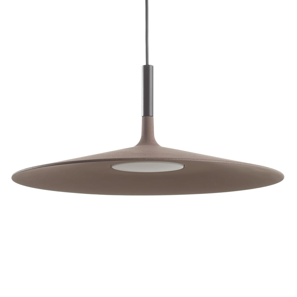 LED pendellampe Aplomb Large betong dimbar Ø45 cm sideprofil